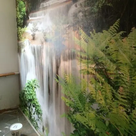 Bildtapete mit Wasserfall-Motiv